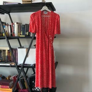 Rouje Gabin dress in red size 36